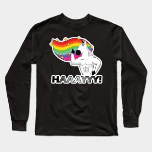 Hay girl hay Long Sleeve T-Shirt